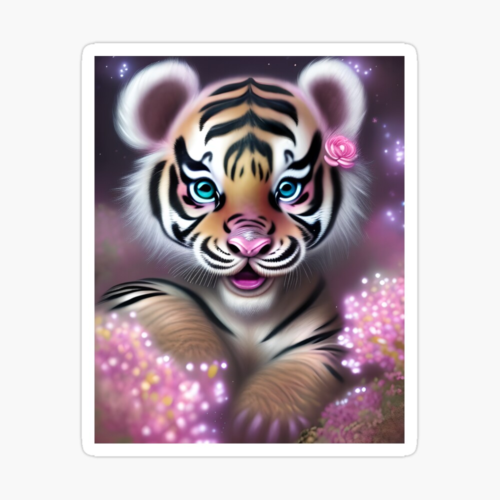 Baby Tiger Poster