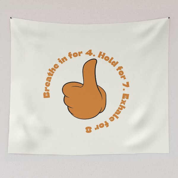 Item preview, Breath in for 4. Hold for 7. Exhale for 8 designed and sold by GabbyC03.
