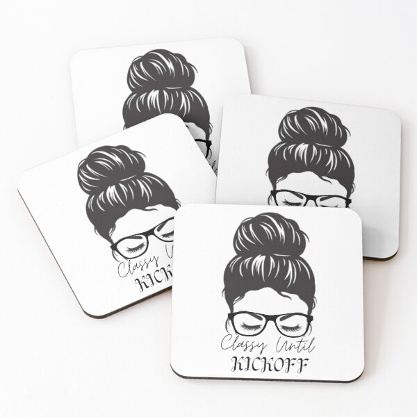 Item preview, Funny Classy Until Kickoff American Football Girl Game Day  designed and sold by ffstyles.