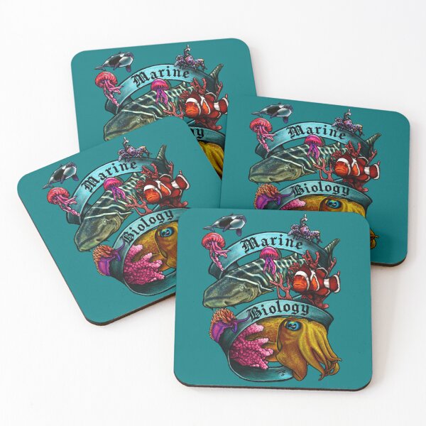 Item preview, Marine Biology Nerd Banner designed and sold by FreyStrandDraws.