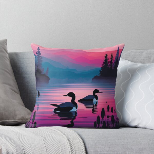 Item preview, Loons on Lake - *Comisión del cliente* designed and sold by Boundliss.