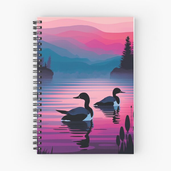 Item preview, Loons on Lake - *Client Commission* designed and sold by Boundliss.