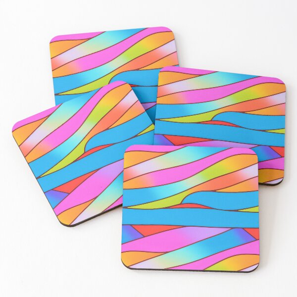 Item preview, Multicolor Ribbon Strip Abstract designed and sold by Artilize.