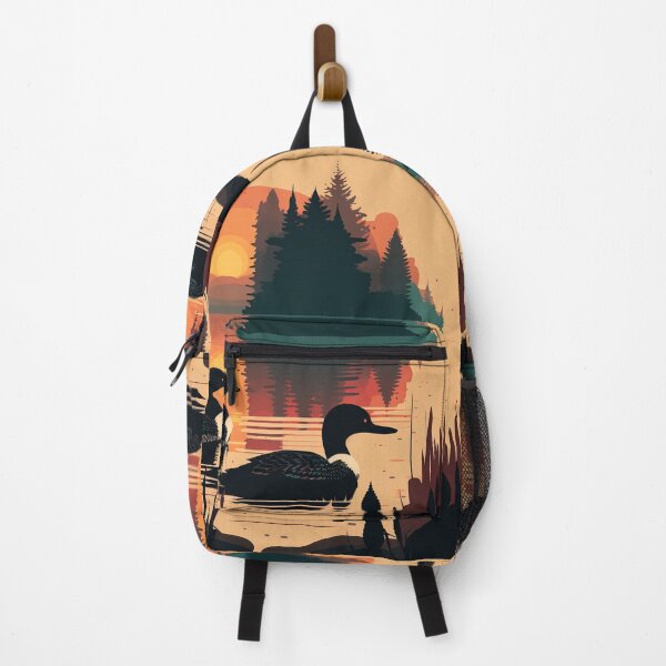 Item preview, Loons on Lake with sunset - *Client Commission* designed and sold by Boundliss.