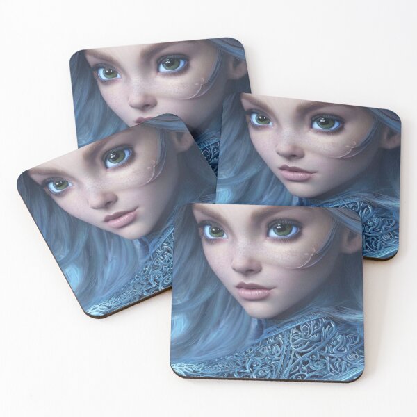Item preview, Charming Cartoon Girl - Cool Art designed and sold by joejiing.