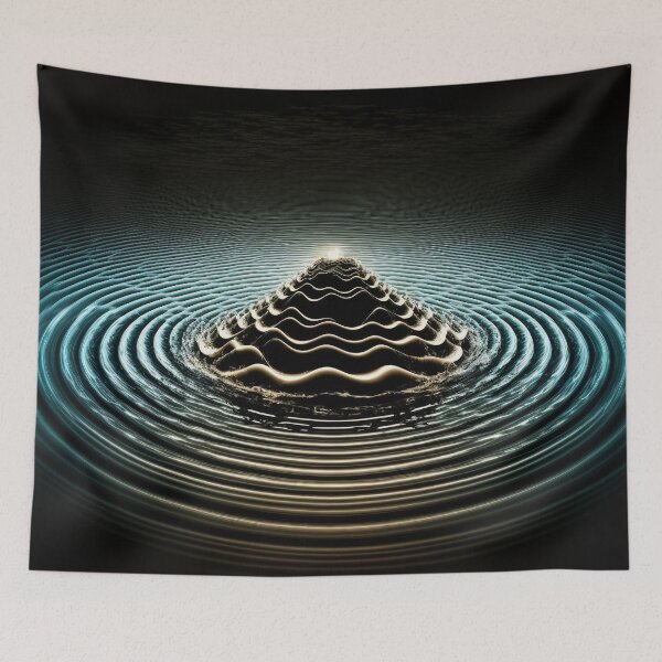 Item preview, Waves of Abstraction designed and sold by rukesdesigns.