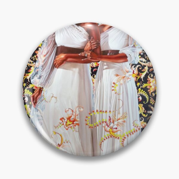 Item preview, Kehinde Wiley Portrait The Two Sisters  designed and sold by Samss5Hayes.