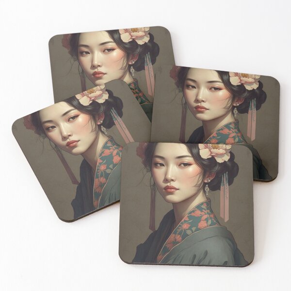 Item preview, Korean Beauty designed and sold by ArtNouveauChic.