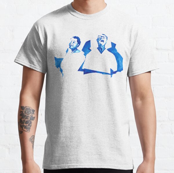 Louis Armstrong Satchmo and Ella Fitzgerald Ringer T-Shirt by