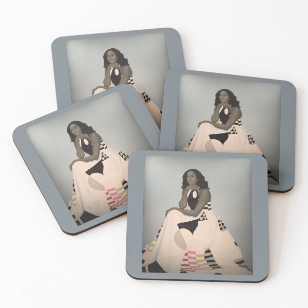Item preview, Unframed First Lady Michelle Obama Smithsonians National Portrait Gallery  designed and sold by Samss5Hayes.