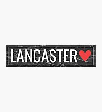 LANCASTER Photographic Print