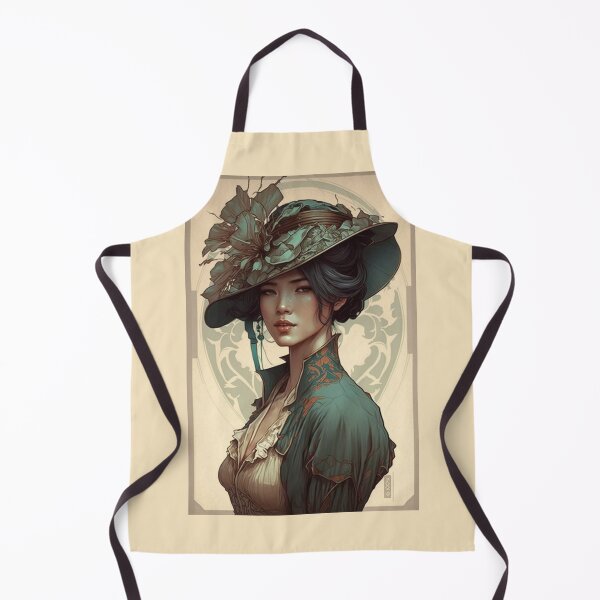 Item preview, 19th Century Cantonese Beauty designed and sold by ArtNouveauChic.