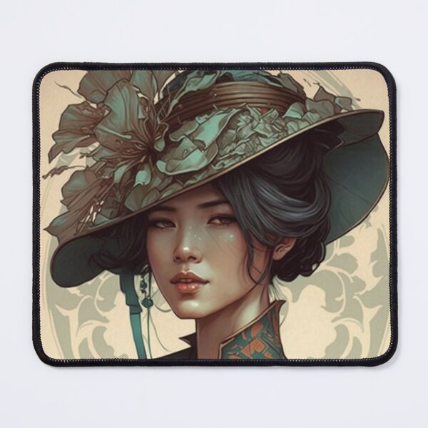 Item preview, 19th Century Cantonese Beauty designed and sold by ArtNouveauChic.