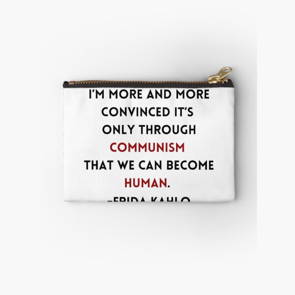 Item preview, Frida Kahlo Communism Quote designed and sold by BluebellPainter.