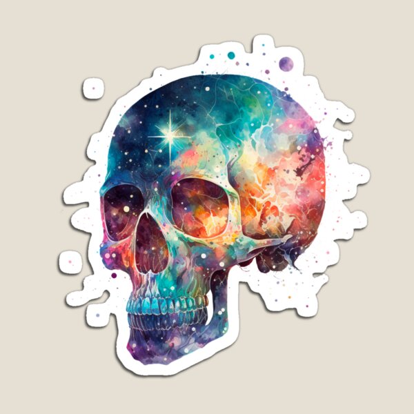 Item preview, Galaxy Crystal Skull  designed and sold by Yokai Ramen.