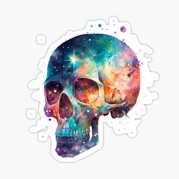 Item preview, Galaxy Crystal Skull  designed and sold by Yokai Ramen.