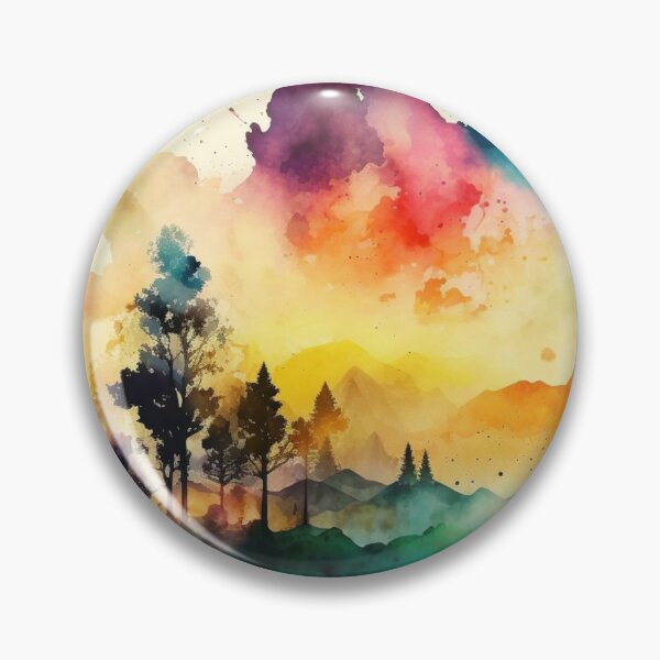 Item preview, Relaxing Watercolor #191 designed and sold by Avocado Design Studio.