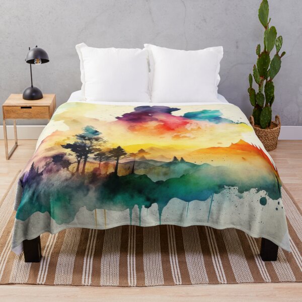 Item preview, Relaxing Watercolor #191 designed and sold by Avocado Design Studio.