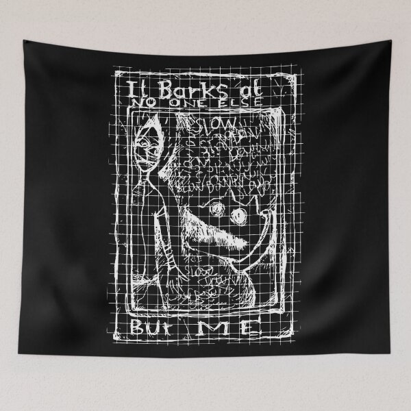 Item preview, It barks at no one else but me - The Tourist Illustrated Lyrics - Inverted designed and sold by bangart.
