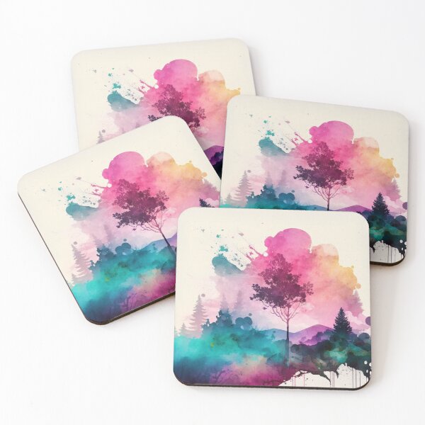 Item preview, Relaxing Watercolor #192 designed and sold by Avocado Design Studio.