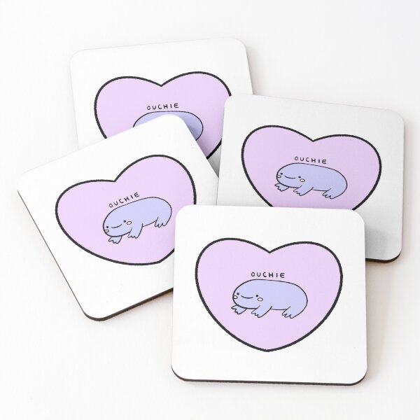Item preview, OUCHIE | Valentine’s Day Happy Purple Frog in a Purple Heart designed and sold by iristocat.