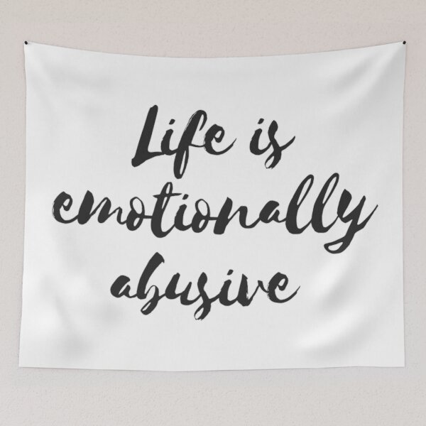 Item preview, Life is emotionally abusive - Taylor Swift  designed and sold by Simi2020.
