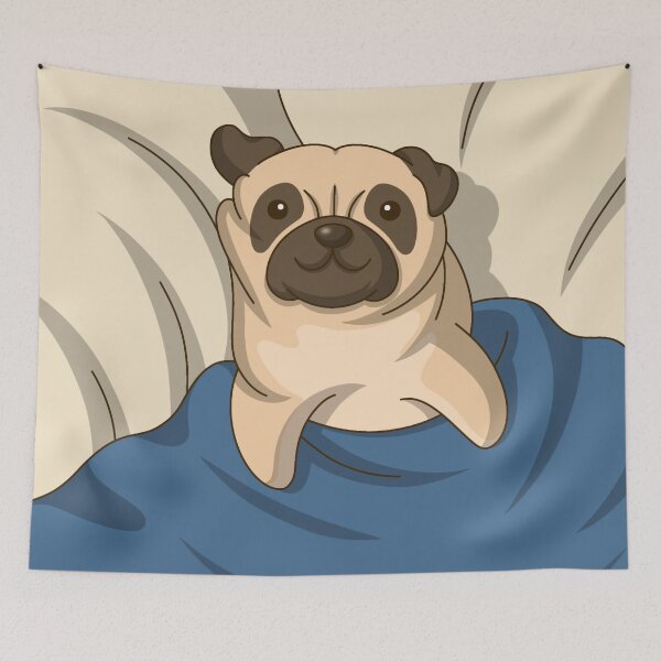 Item preview, Cute Pug designed and sold by Kyna Arts.