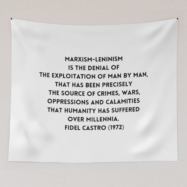 Item preview, Fidel Castro Quote designed and sold by BluebellPainter.
