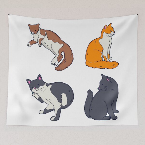 Item preview, Four Cats designed and sold by Collen-Anneth.
