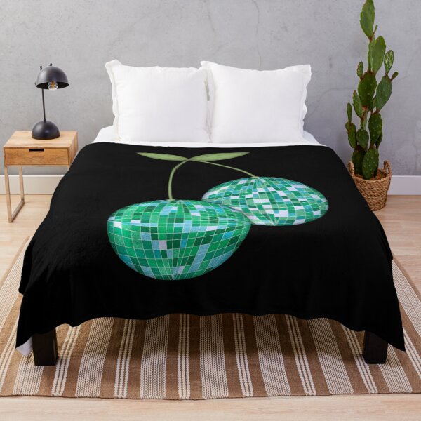 Item preview, Bolas de discoteca de cereza en verde designed and sold by By Aurora Sky.