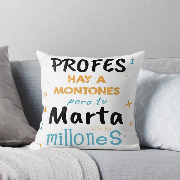 Item preview, PROFES HAY A MONTONES PERO TU MARTA MILLONES - THERE ARE LOTS OF TEACHERS BUT YOUR MARTA MILLIONS designed and sold by BRoukia.