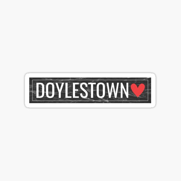 DOYLESTOWN Sticker