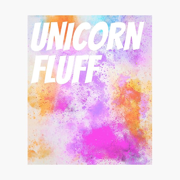 Item preview, Unicorn Fluff designed and sold by JustLogIt.