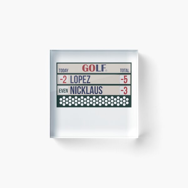Item preview, Expert Golfer Lopez Beats Nicklaus - Golf Tournament Winner designed and sold by theredteacup.