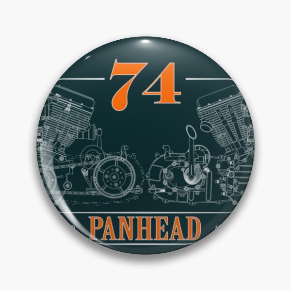Item preview, Panhead Motor in OrangeWhite   designed and sold by fabulousio5.
