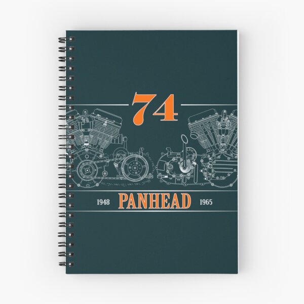 Item preview, Panhead Motor in OrangeWhite   designed and sold by fabulousio5.