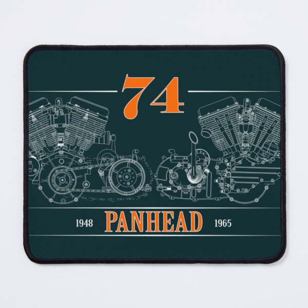 Item preview, Panhead Motor in OrangeWhite   designed and sold by fabulousio5.