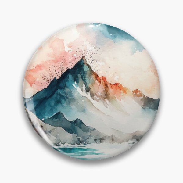 Item preview, Relaxing Watercolor #195 designed and sold by Avocado Design Studio.