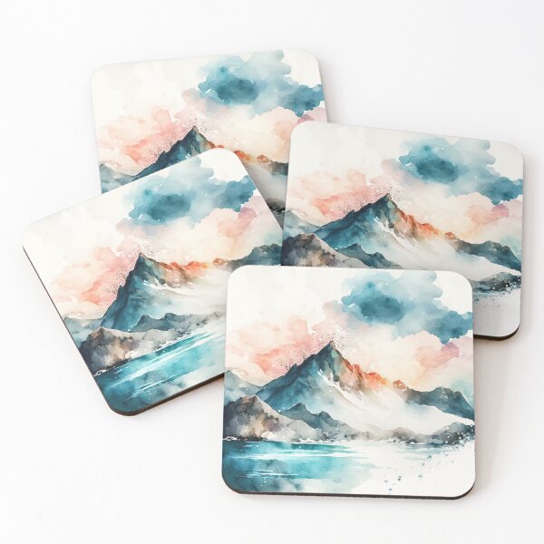 Item preview, Relaxing Watercolor #195 designed and sold by Avocado Design Studio.