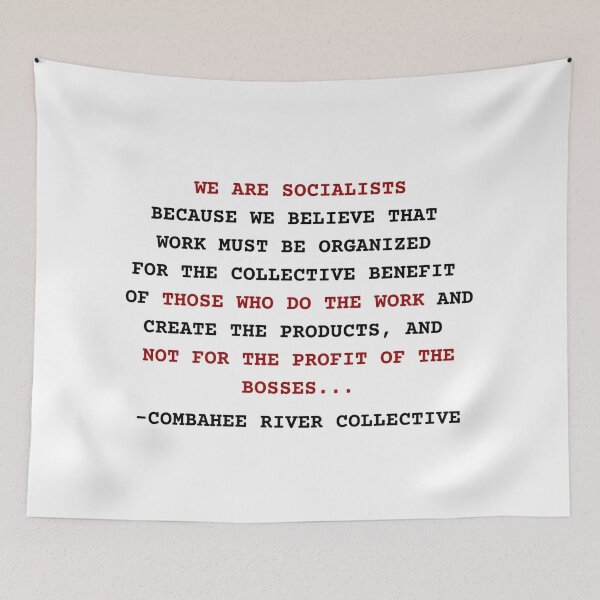Item preview, Combahee River Collective Quote designed and sold by BluebellPainter.