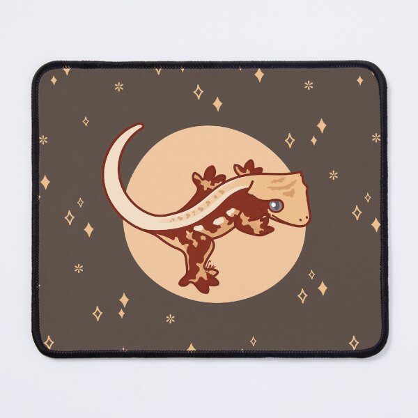 Item preview, Harlequin Pinstripe Crested Gecko - Tricolor Red designed and sold by anacecilia.