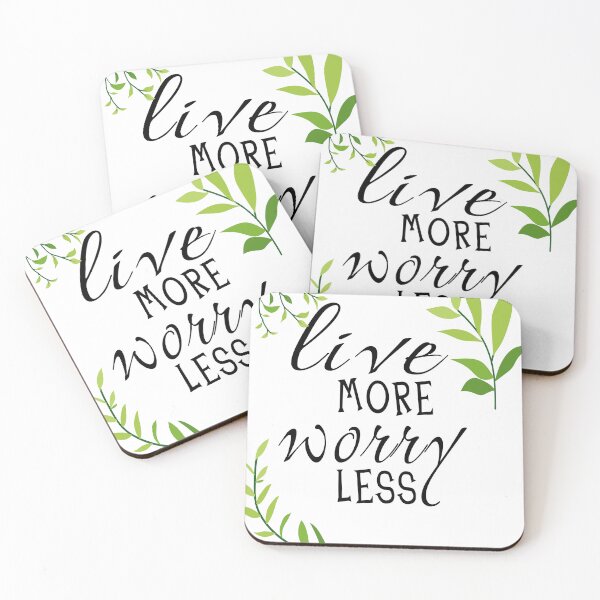 Item preview, Live more worry less designed and sold by BRoukia.