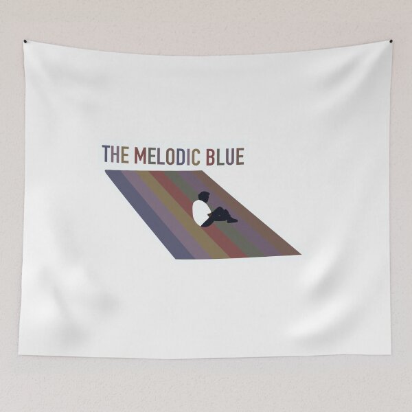 Item preview, The Melodic Blue Sticker     designed and sold by caubalensau26.