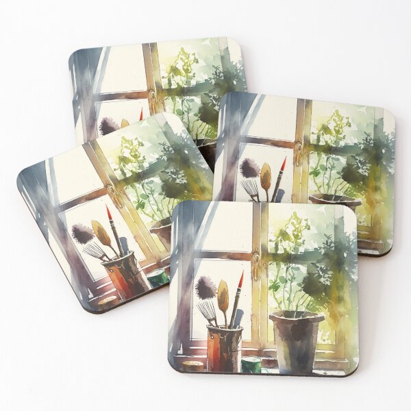 Item preview, Studio in the morning sun (4/4) designed and sold by sabantha.