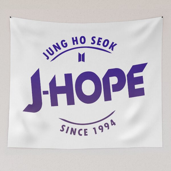 Item preview, BTS J-Hope badge on light background designed and sold by shopnojams.