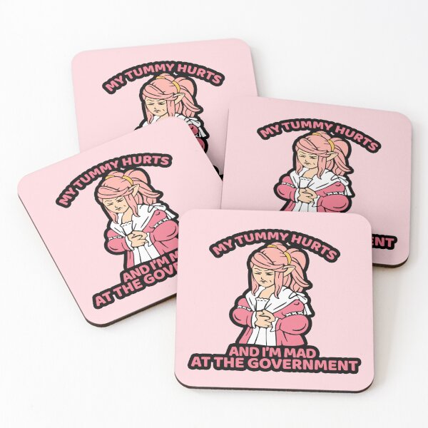 Item preview, My Tummy Hurts and I'm Mad at the Government designed and sold by Pinkerchu.