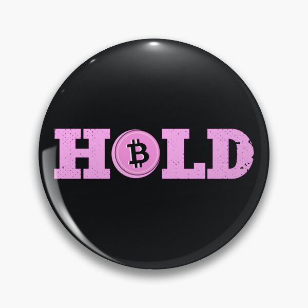 Item preview, HOLD Bitcoin Crypto Pink designed and sold by The-Vault.
