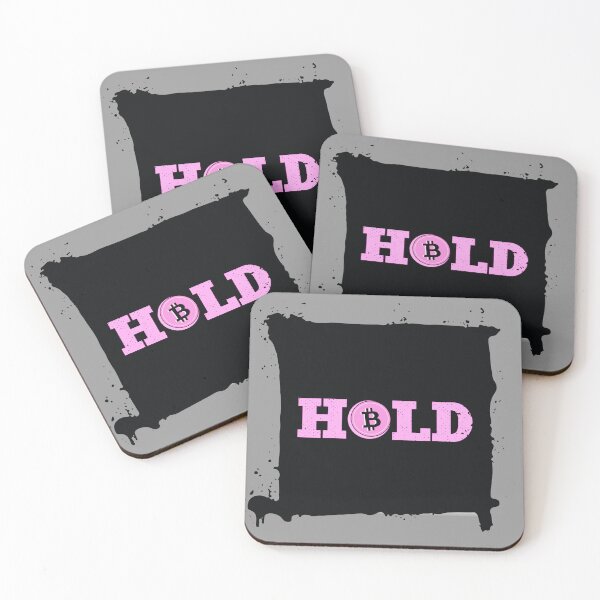 Item preview, HOLD Bitcoin Crypto Pink designed and sold by The-Vault.