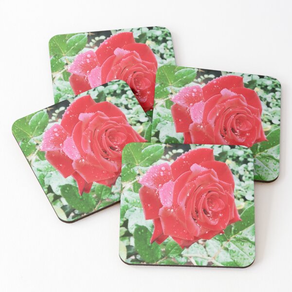 Item preview, Beautiful red rose after the rain  designed and sold by helenkaiy.
