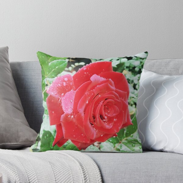 Item preview, Beautiful red rose after the rain  designed and sold by helenkaiy.